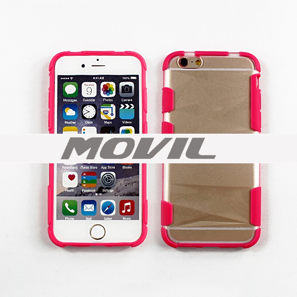 NP-2392 Tpu&pc Estuches para Apple iPhone 6-4